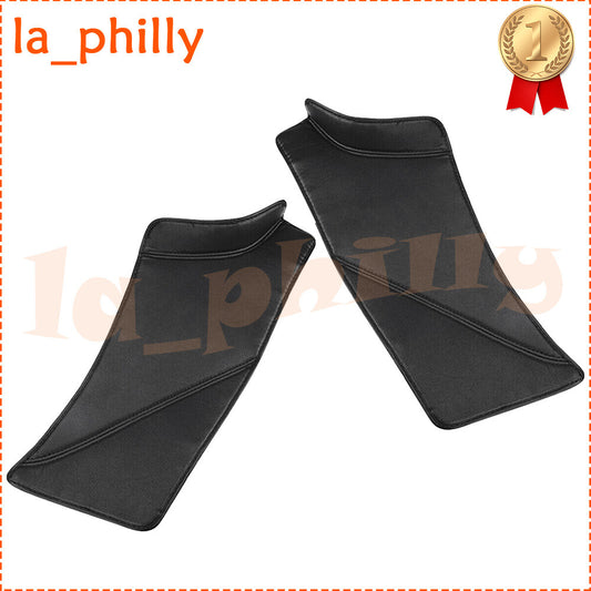 1pair Fit for Tesla Model Y 2020-2022 Black Rear Door Sill Pedal Protector Cover