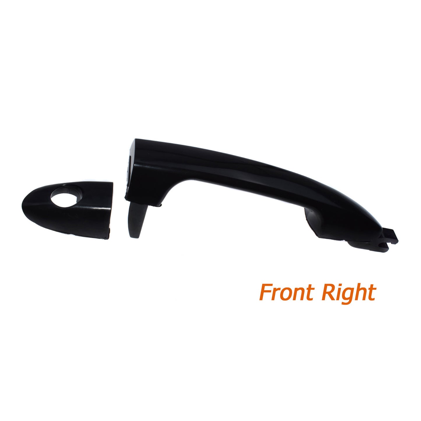 Exterior door handle compatible with 04-09 for Kia Spectra 5, front right side, model 82660-2F000, brand new. n
