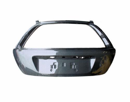 for Honda for Civic 7th EP3 2002-2006 Carbon Fiber Car Tail Door Trunk Lid Trim 1PCS
