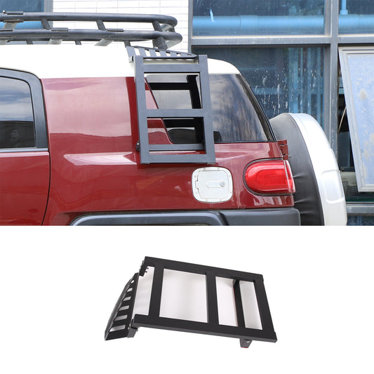 Aluminum left-side roof rack side inspection ladder suitable for Toyota FJ Cruiser 2007 - 2021