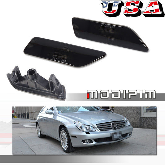 Suitable for 06-2011 W219 CLS500 CLS550 Smoke Front Side Marking Light Lens- v