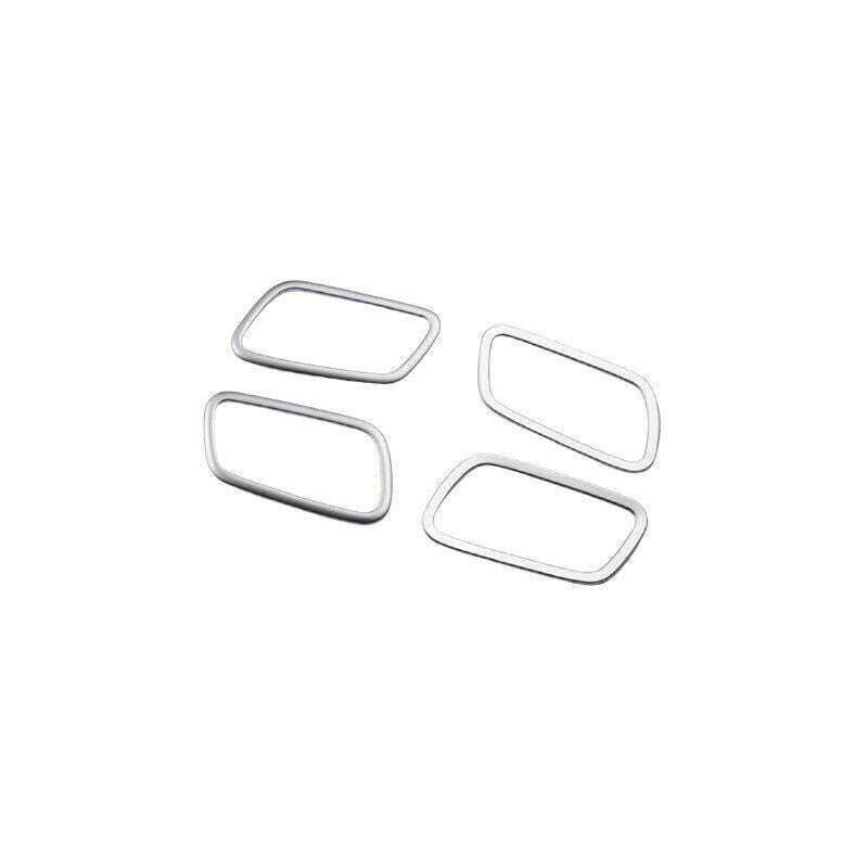 Inner Door Handle Bowl Cover Trim 4PCS for Honda CRV CR-V 2012-2016 Matte Silver