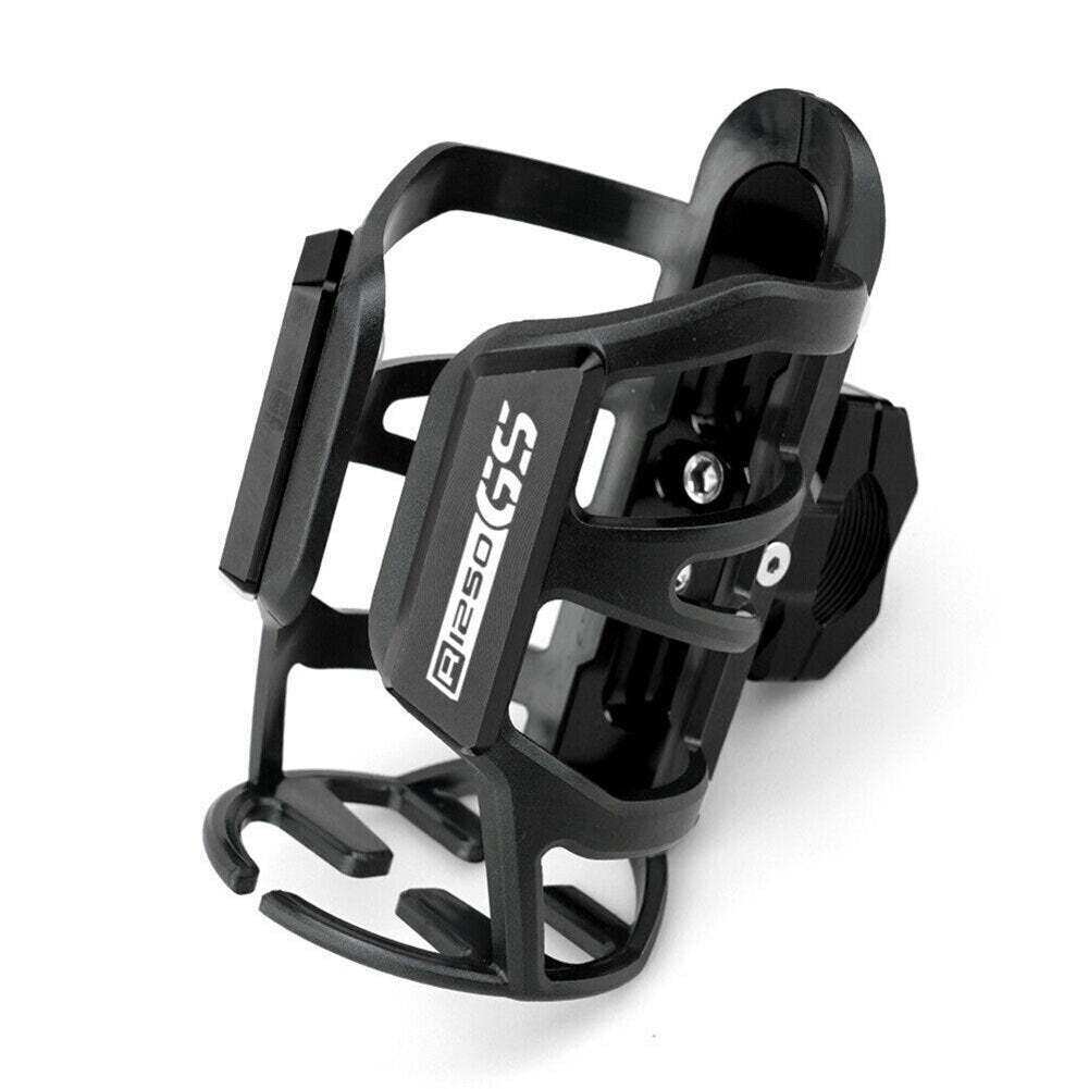 Beverage Water Bottle Drink Cup Holder Stand Fit for BMW R1250 1200 GS ADV LC Black Q
