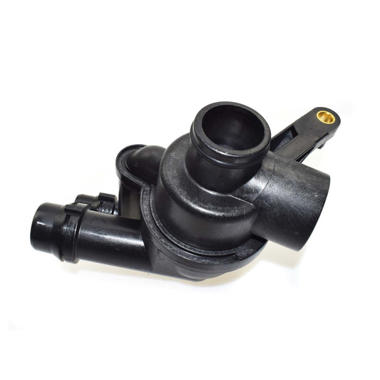The new thermostat housing assembly is compatible with 2002-05 for Land Rover Freelander 2.5L, PEM000030. Q