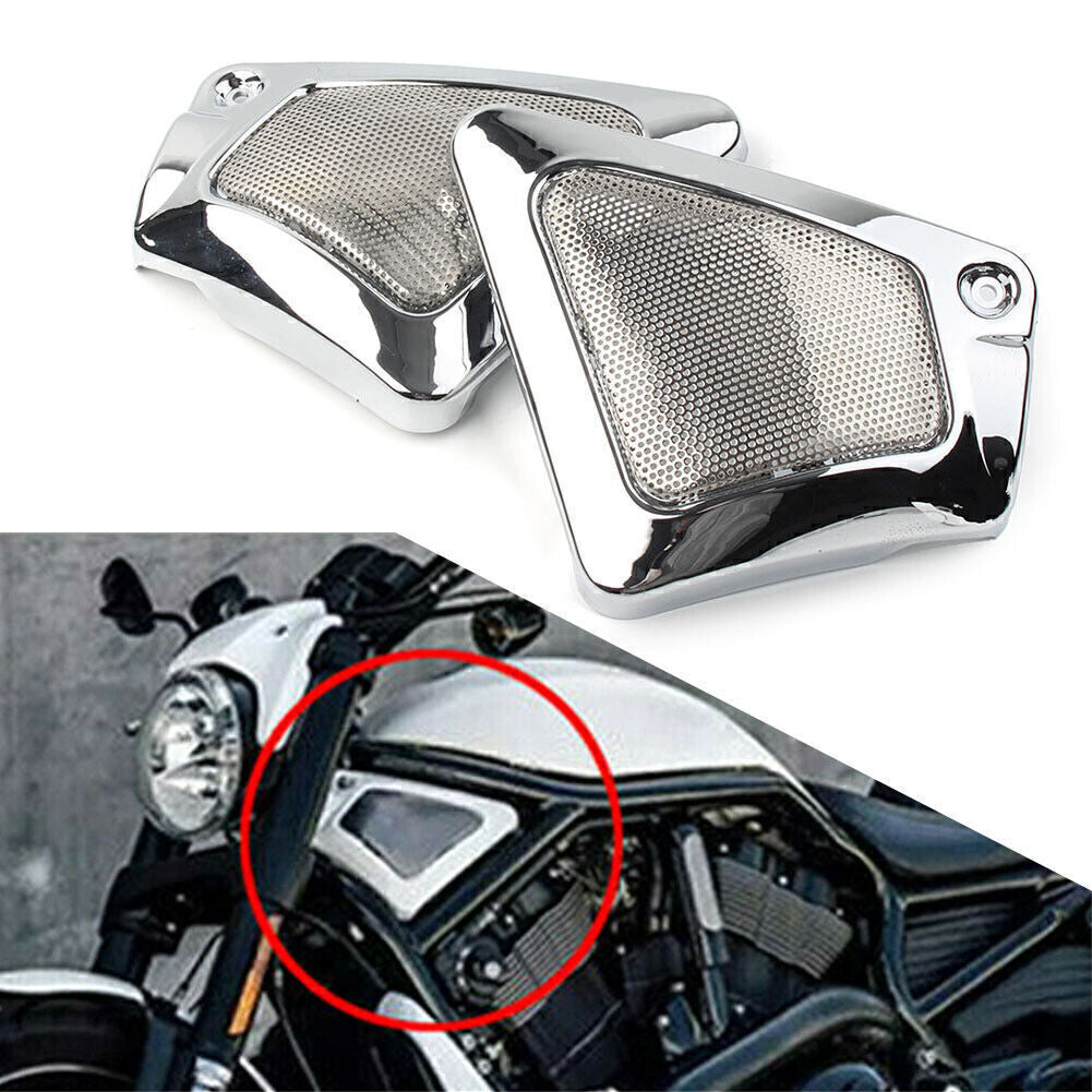 for Harley V-Rod VRSCA VRSCB VRSCX VRSCAW Chrome Airbox Frame Neck Side Cover