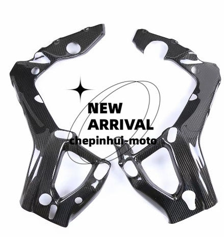 For S1000RR 2023+ Carbon Fiber Retrofit Fender Winglet Panel Tail Cover Fairing