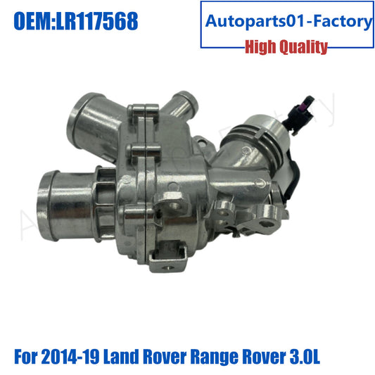 Upgraded Aluminium Thermostat Housing For 2014-19 for Land Rover for Range Rover 3.0L