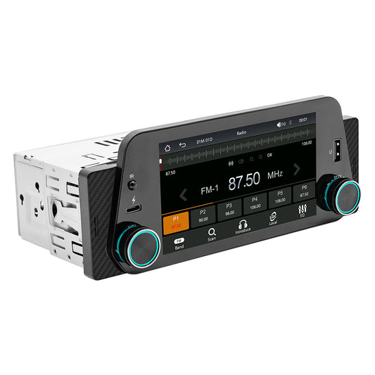 Single Din For Apple Carplay Android Auto Car Stereo Radio Bluetooth MP5 Player