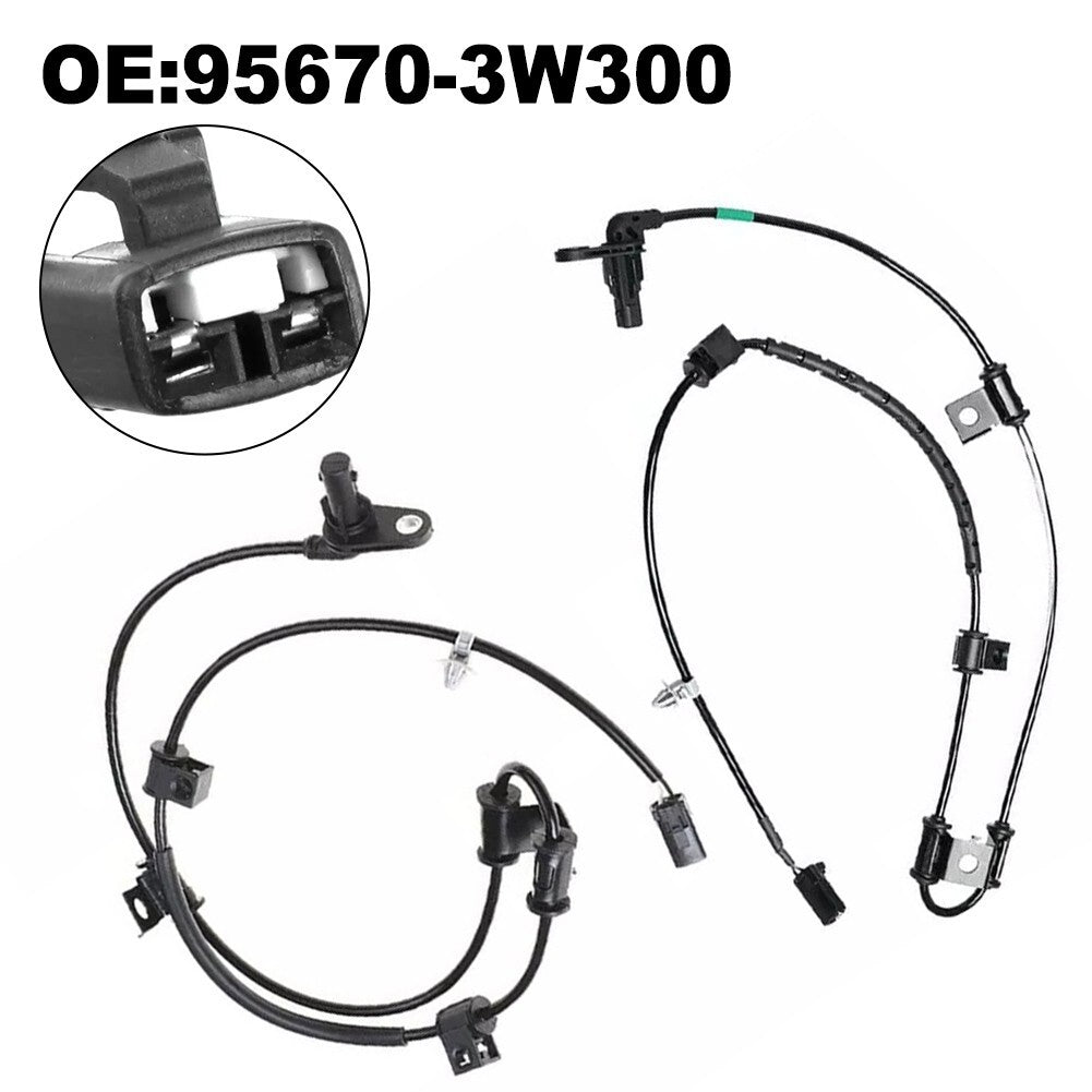 for Kia For 2011-16 L4 2.0L 2.4L 2pcs Front Side ABS Wheel Speed Sensor v