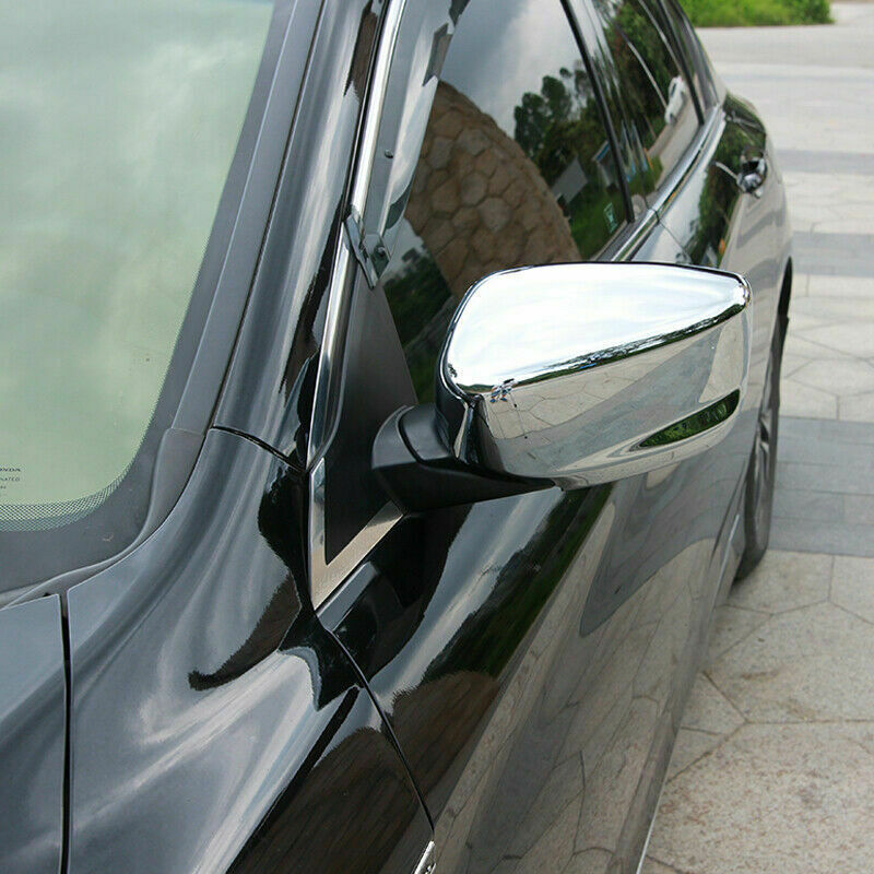 for Honda Accord 2018-2022 Black Steel Car interior Door Panel Trim Cover Strip v