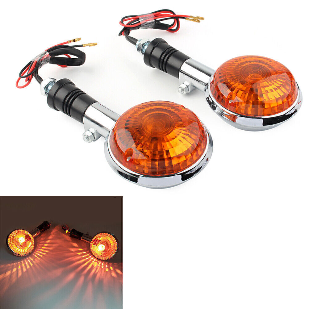 Turn Signal Indicator Light For Vstar XVS XV400 650 1100 1300 V-MAX 1200 Amber Q