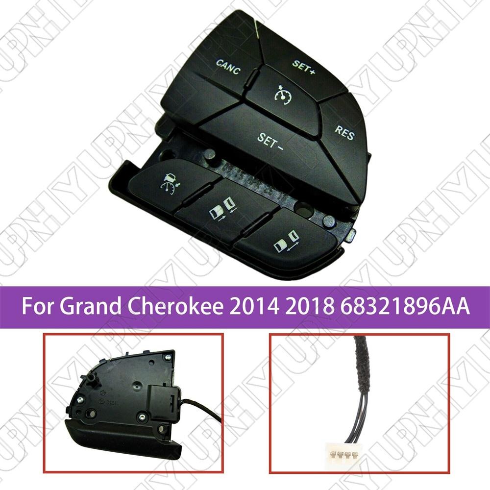 Cruise Control Switch 68321896AA for Jeep for Grand Cherokee 2014 2015 2016 2017 -18 Q
