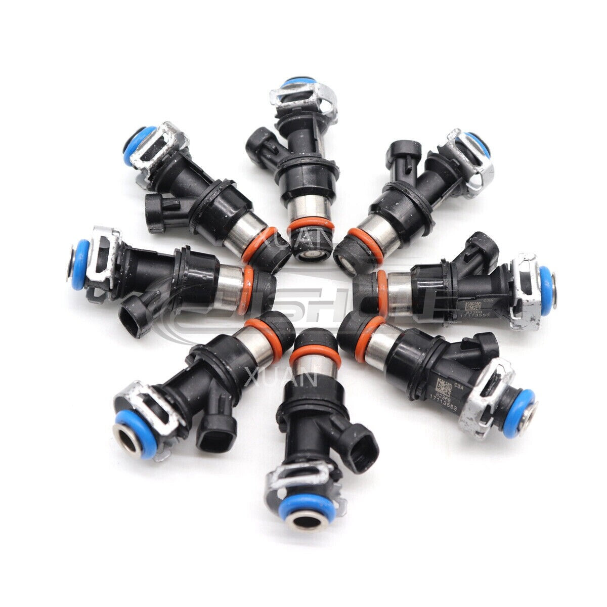 8PCS Fuel Injectors For GM for GMC for Cadillac for Chevy Engine 4.8L 5.3L 6.0L 2001-2007