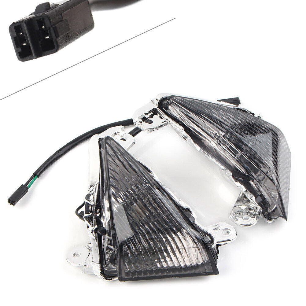for Kawasaki ZX14R ZX10R ZX636/ZX6R 650F Front Turn Signal Smoke Lens Case