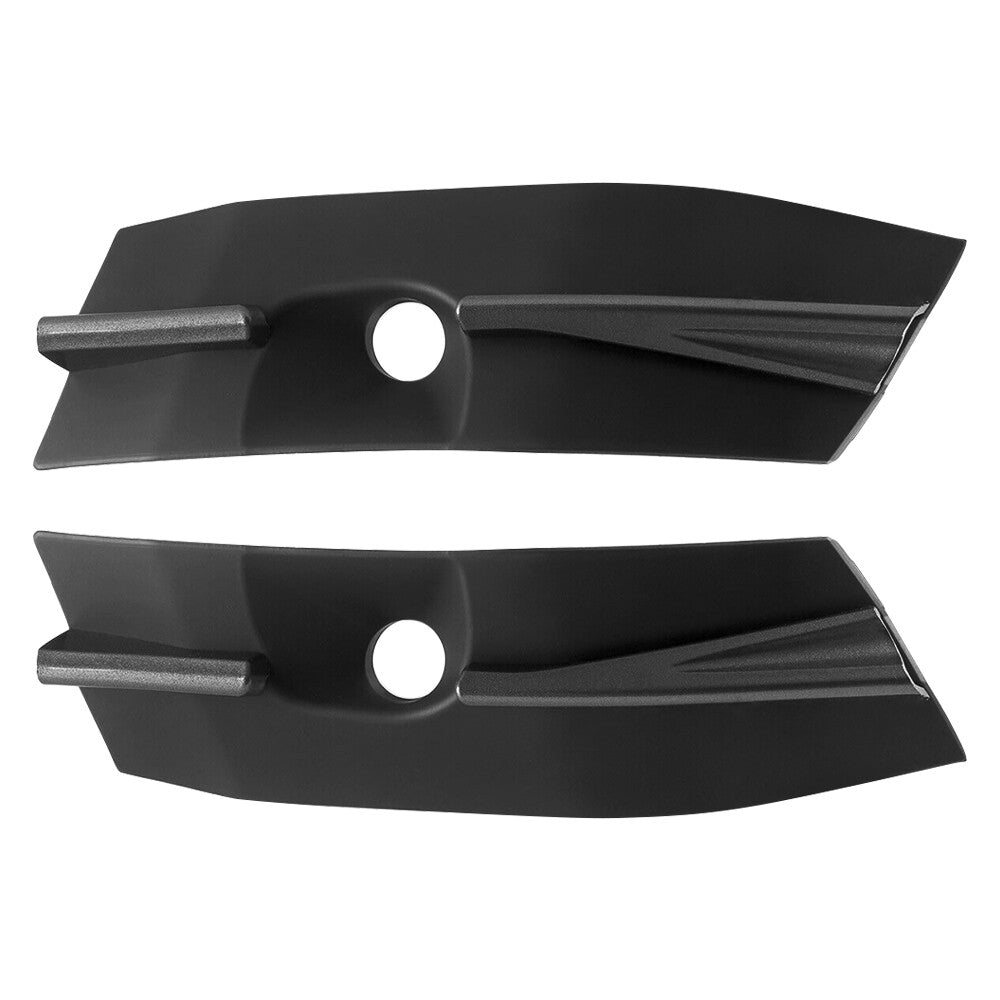 2pcs Front LH+RH Bumper Radiator Radar Hole Cover For 16-18 for Lexus ES350 ES300 Q