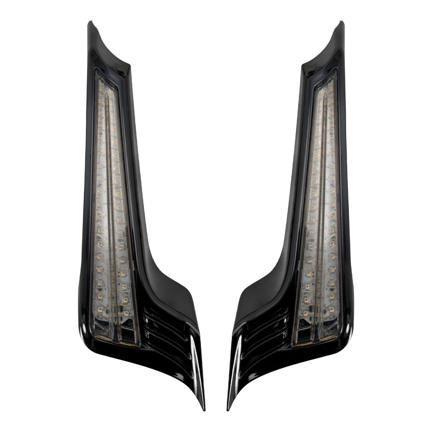 Rear Fender Filler Panel Turn Singal LED Light for Harley Touring Steet Glide