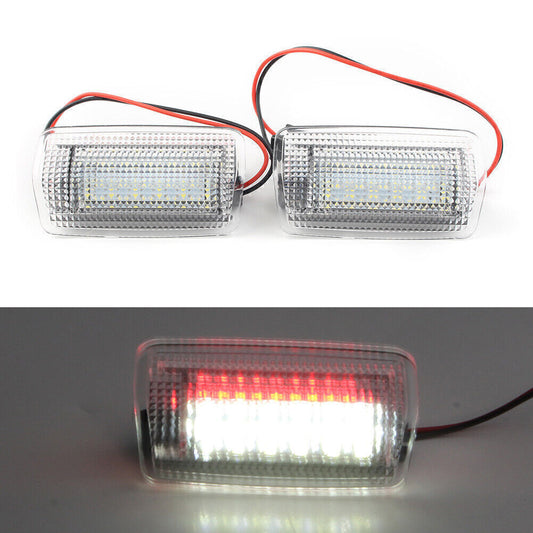 Fit for Toyota for Lexus Alphard Lamps White/Red 1Pair LED Side Door Courtesy Lights