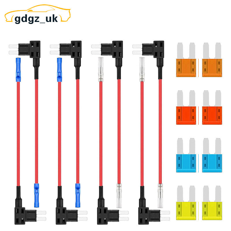 Car Micro2 Add a Circuit Fuse Tap Automotive Replacement Fuses Holder Connector