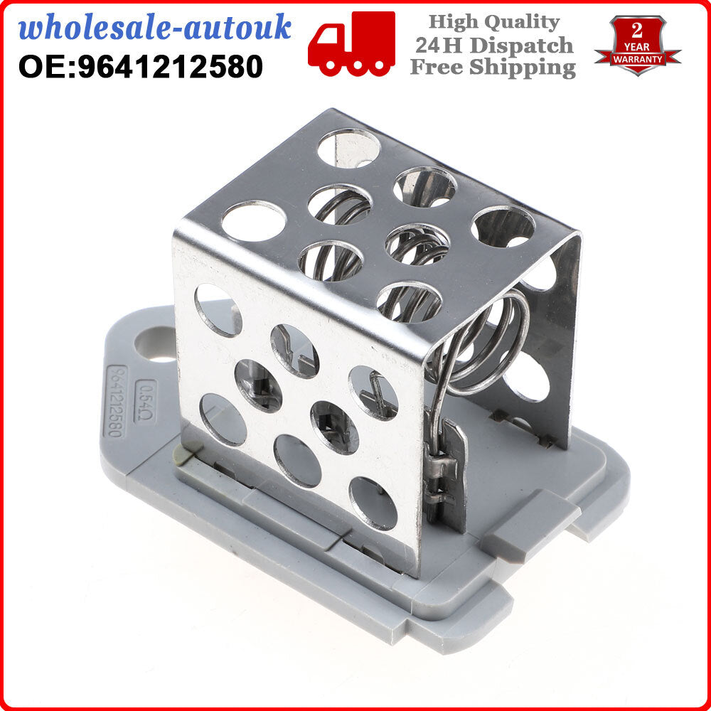 Radiator Fan Relay Resistor for Citro?n for Peugeot 406 607 807 Partner Van 1267A9 Q