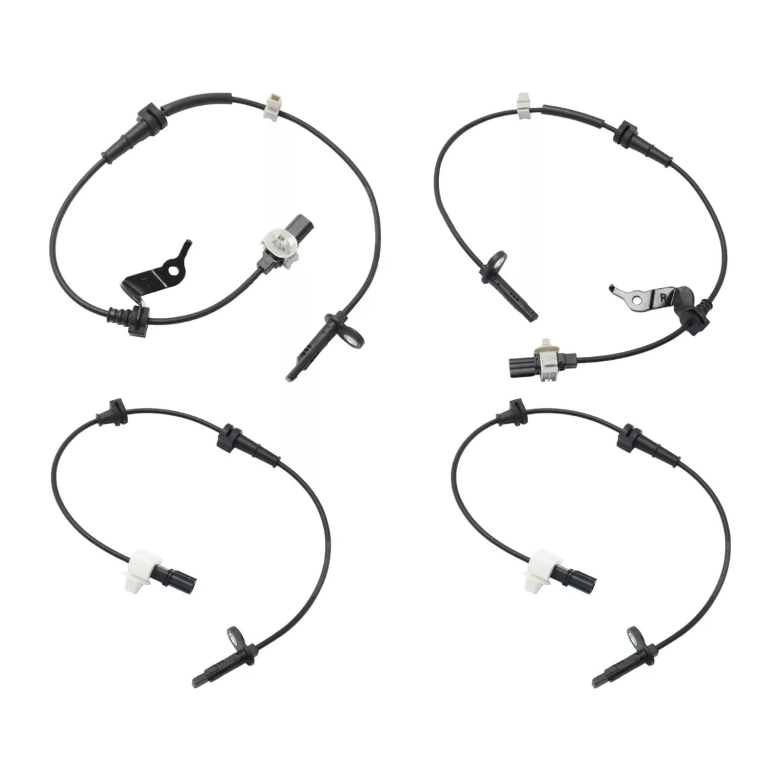 4-piece set of front, rear, left, and right ABS wheel speed sensors for 2013-2017 for Honda Accord Q