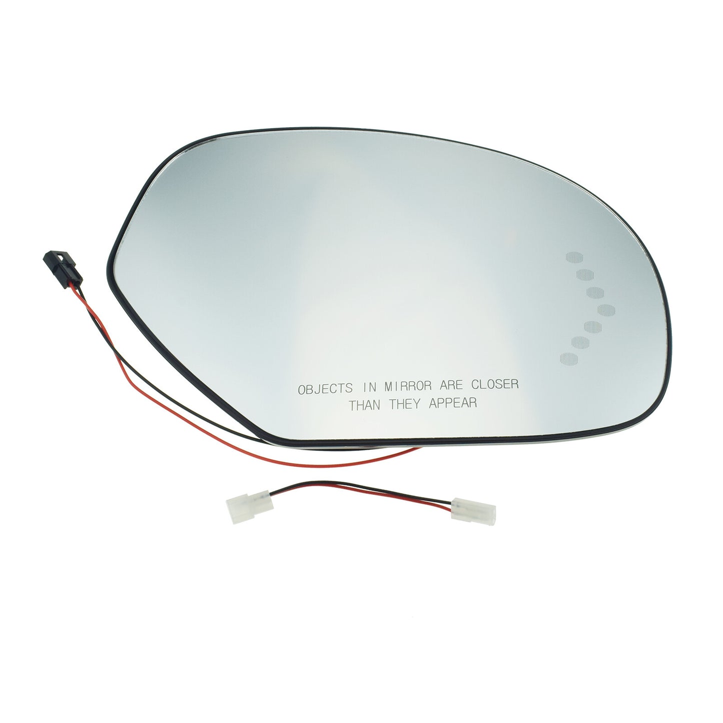 Heated Mirror Glass Signal Right Side Fits 2007-13 for Silverado Tahoe for GMC - v