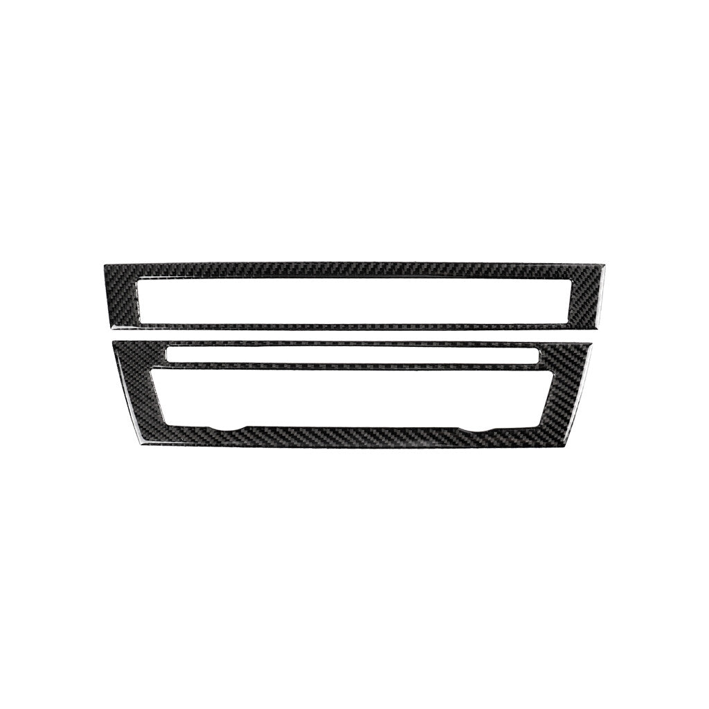 Red Carbon Fiber Rear Center Storage Switch Trim for Lincoln for Navigator 2007-2014 v