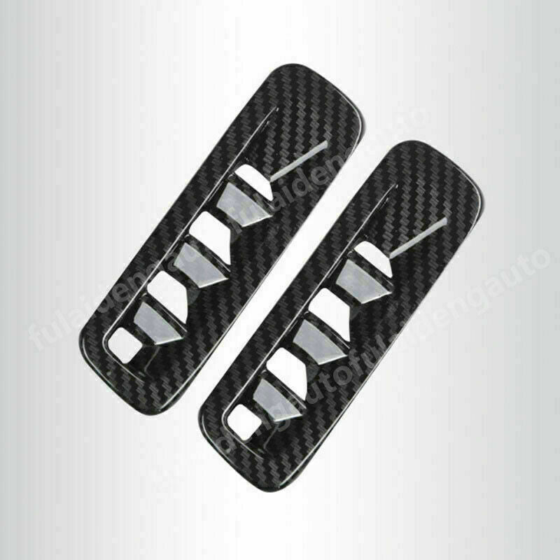 for Mazda CX-5 2017-2021 Carbon Look Inner A Pillar Air Outlet Vent Cover Trim