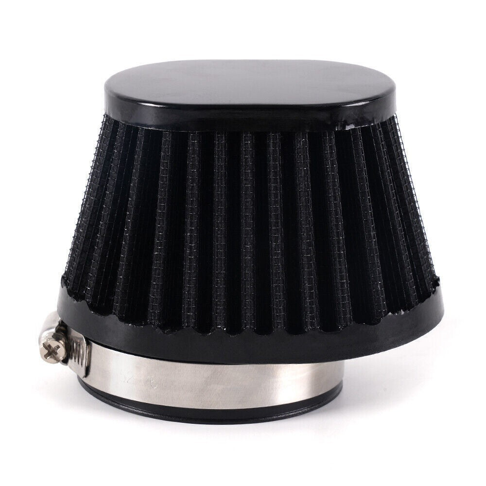 4PCS 55mm Air Filter Cleaner Round Tapered Replacement Fit For Motorcycle / Car Q