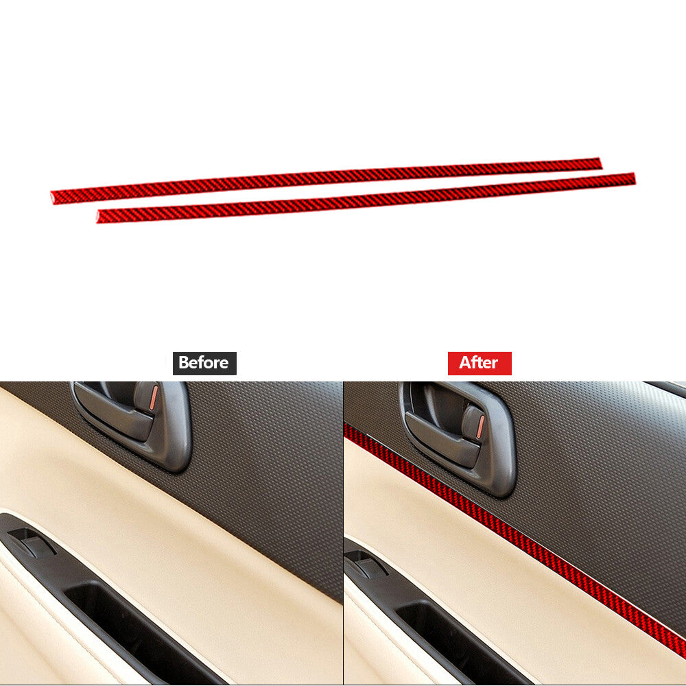 Carbon Fiber Transmission Console Surround Cover Trim for Chrysler 200 2011-2014 v