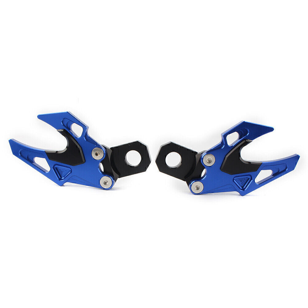 for Honda CB650F 2014-2018 2015 2016 2017 Blue CNC Rear Fork Chain Adjuster Q
