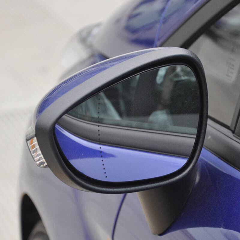 Left Door Wing Rear Mirror Cover Trim Frame Fit  for ford  Fiesta MK7 09-17 Q