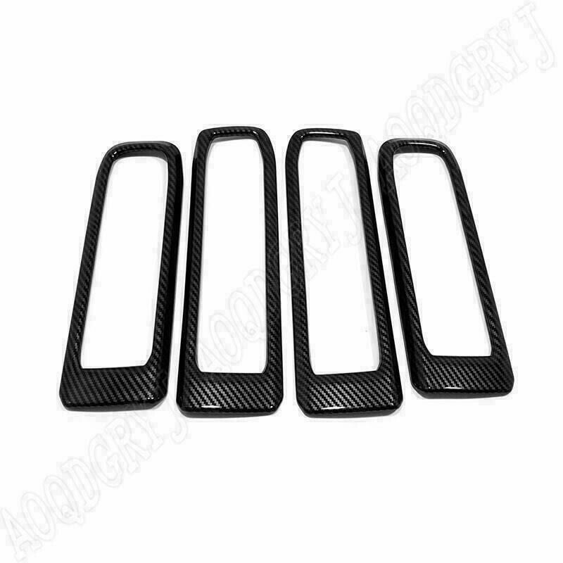 For Explorer 2020-2023 ABS Carbon Style for Seat Adjustment Button Cover Trim6 v