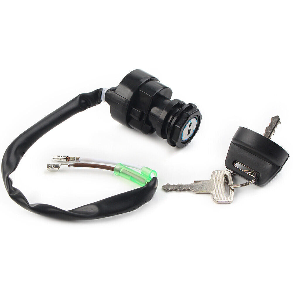 Ignition Key Switch for Kawasaki Bayou 400 KLF400 B1/B2/B3/B4 4X4 1993-1996 ATV Q