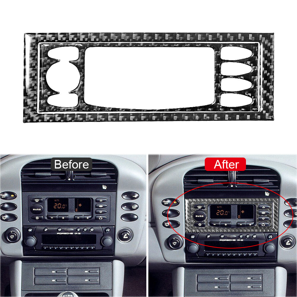 Carbon Fiber Rear Vent Outlet Frame Cover Trim For X5 E70 X6 E71 2008-2013 A v