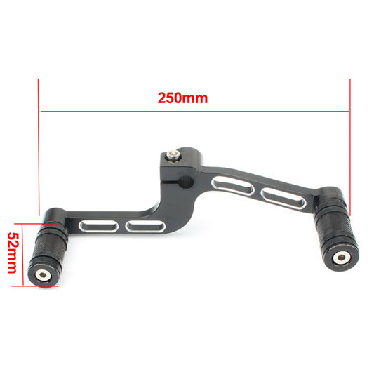 for Harley XL883 XL 1200 Mid-Controls Gear Shifter Lever Shift Pegs Toe Heel Kit Q