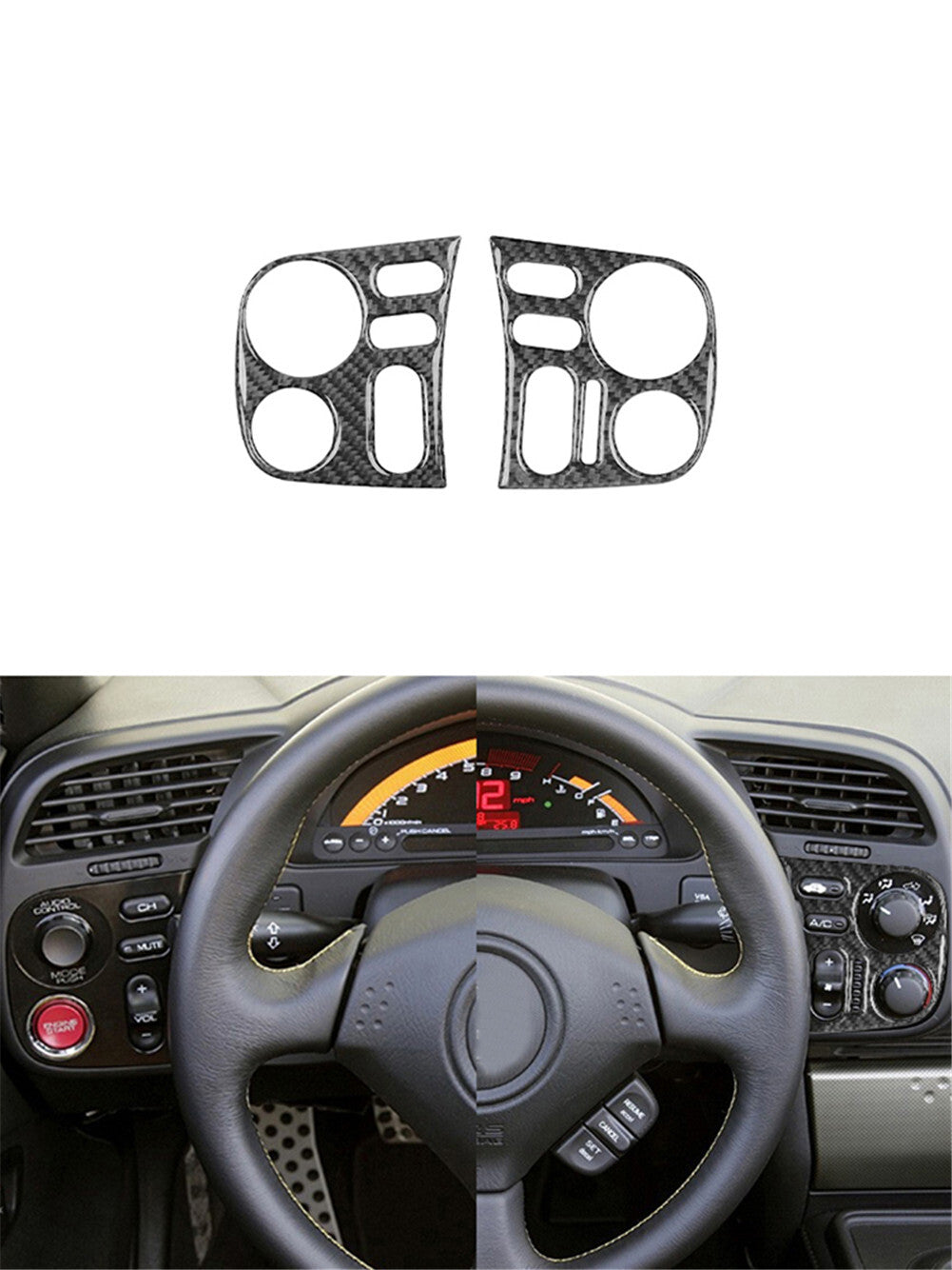 17Pcs Carbon Fiber Interior Full Set Kit Cover Trim For 370Z 2009-2020 v