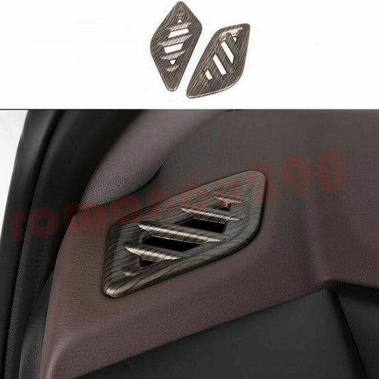 for Kia K5 2021-2023 Carbon Fiber Dashboard Central Air Outlet Vent Cover Trim v