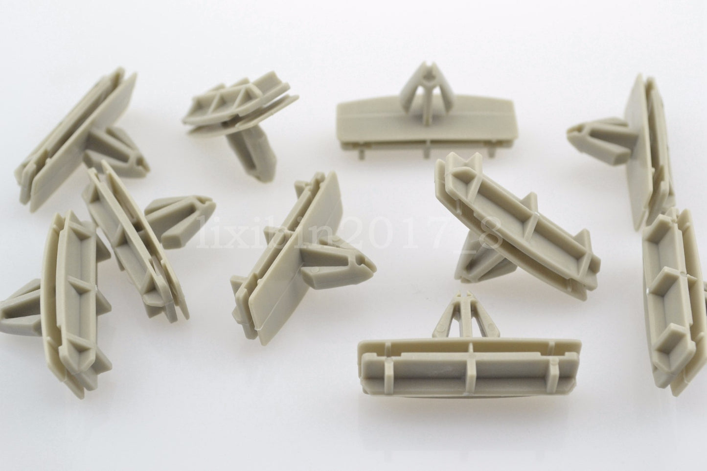 10¡Á Gray Fender Flare Molding Rocker Clips for Jeep Liberty for Wrangler for Chrysler