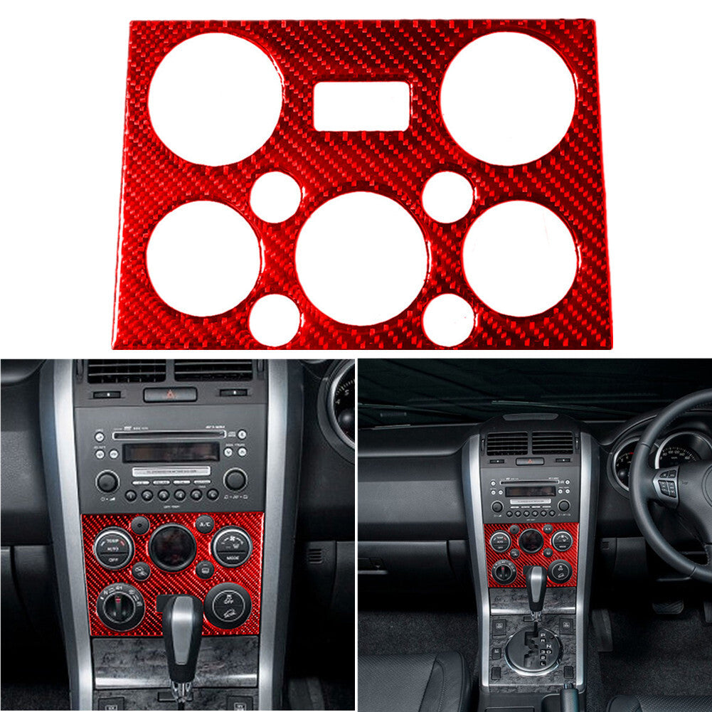 4X Carbon Fiber Door Control Switch Frame Cover Trim For Ranger 2019-2022 v