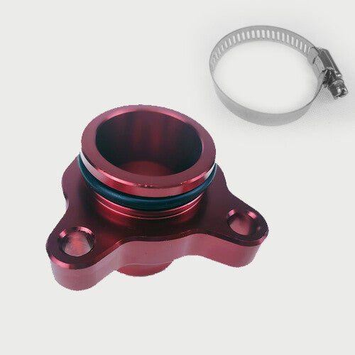 Red Water Hose Fitting Replacement Clamp for BMW 335i 11537541992 11537544638
