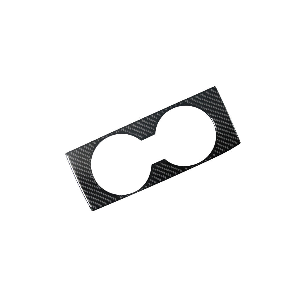 Carbon Fiber Above Glove Box Handle Cover Trim for Jeep for Wrangler JK 2011-2017 v