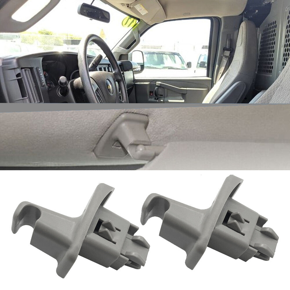 2-Pack Sun Visor Clips for 03-14 Express for GMC Savana 1500 2500- n