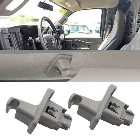 2-Pack Sun Visor Clips for 03-14 Express for GMC Savana 1500 2500- n