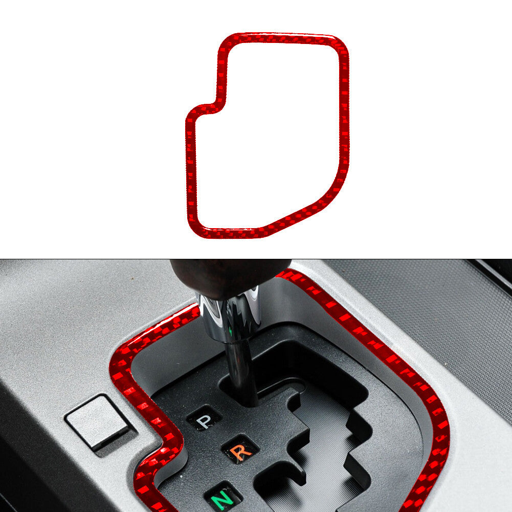 Carbon Fiber Rear for Seat Armrest Cup Holder Cover Trim for Mazda CX-9 2010-2015 v