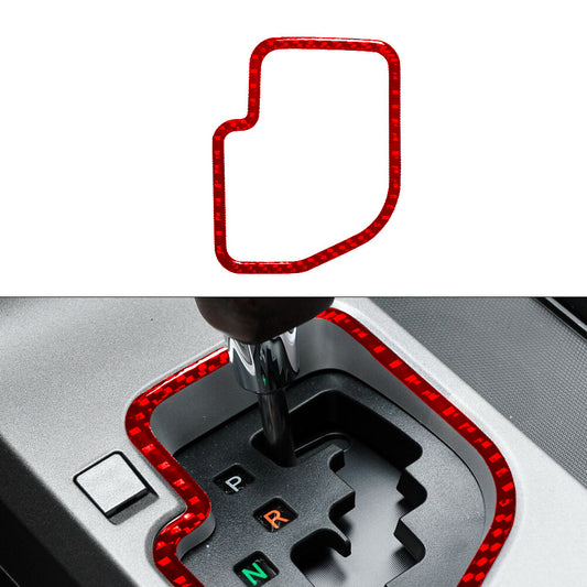 Carbon Fiber Rear for Seat Armrest Cup Holder Cover Trim for Mazda CX-9 2010-2015 v