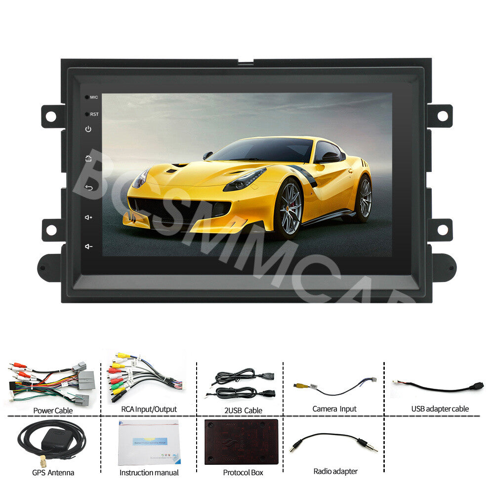Fit For 2007-2010 for Ford Edge 7 Android 13 Carplay Car Stereo Radio GPS WIFI BT