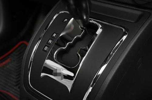 for Jeep Patriot Compass 10-2016 Chrome Silver Middle Console Gear Shift Frame