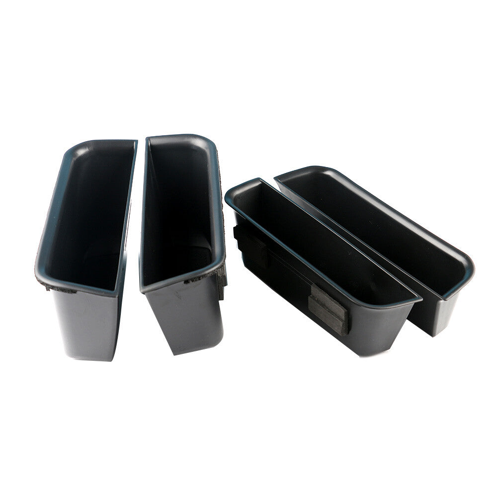 2 Pairs Inner Door Handle Armrest Storage Box for Mercedes W212 W166 X166 X204 Q