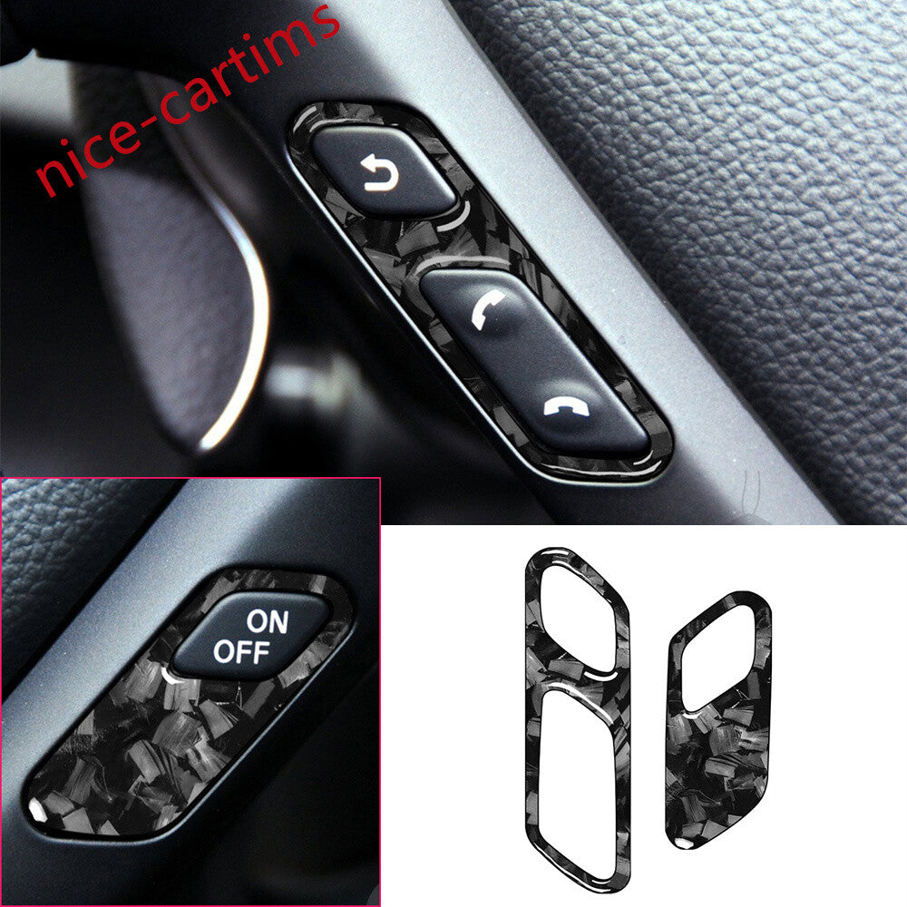 Steering Wheel Answer Phone Button Trim for Infiniti G37 07-13 G35 07-08 G25 Q60