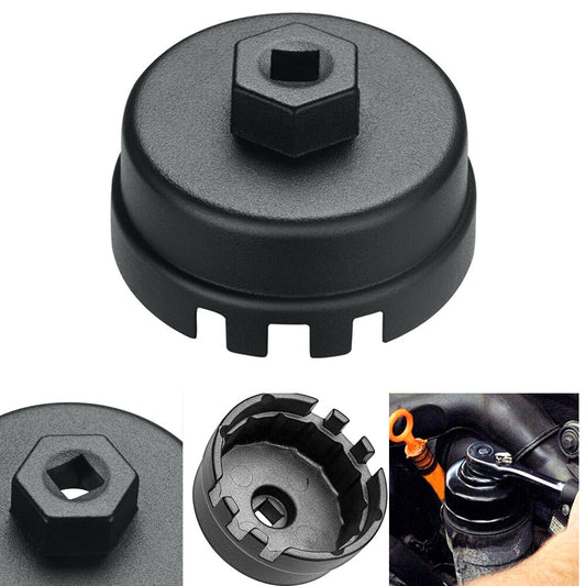 Oil Filter Cap Wrench Cup Socket Remover Tool for Toyota for Lexus 64MM 14 Flutes
